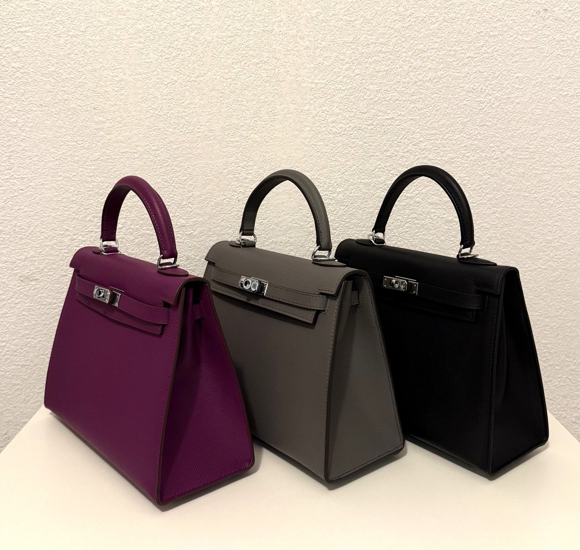 Trio Violet Gris Noir
