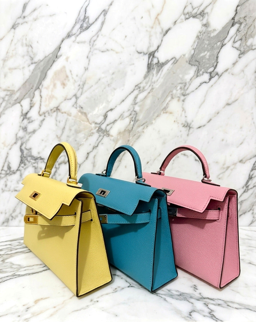 Sacs jaune rose bleu Maison Hutia